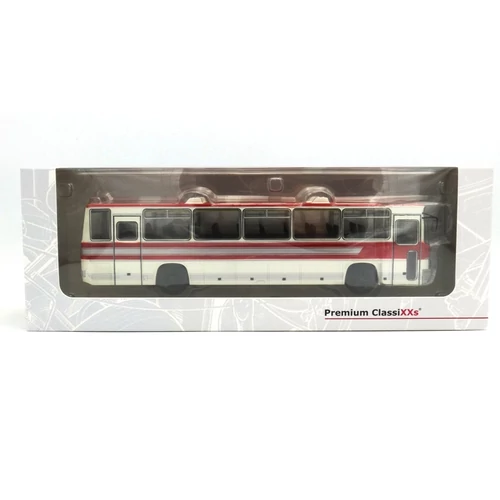 Ikarus 250.59 Red/White 1:43 Modell Autó