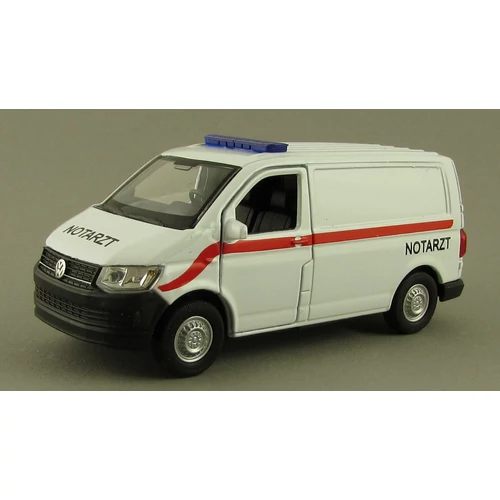  Volkswagen Transporter T6 Van Mentő Modellautó