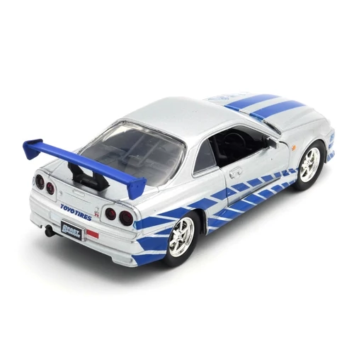 Nissan Skyline GT-R Brian 2db-os 1:32 Modell Autó