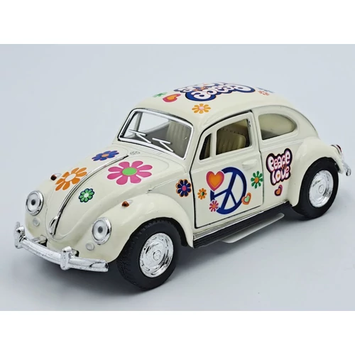 Volkswagen Beetle Púder Virágos