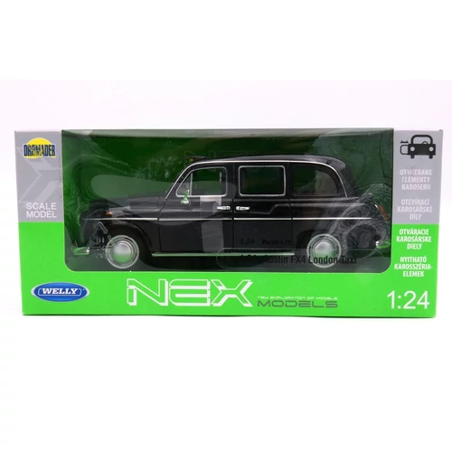 Austin FX4 London Taxi 1:24 Modell Autó