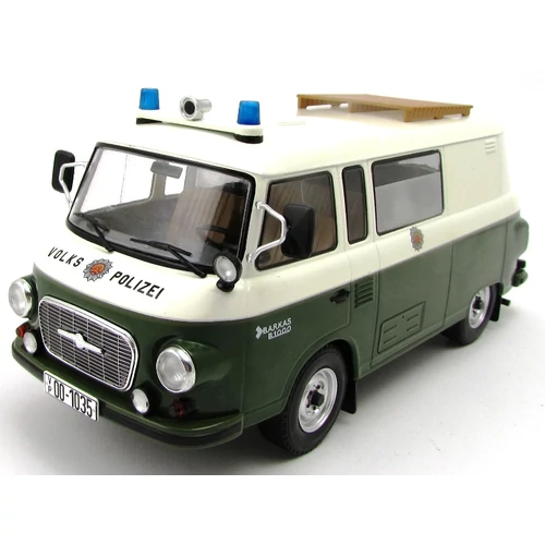 Barkas B 1000 rendőr 1:18 retró modell autó