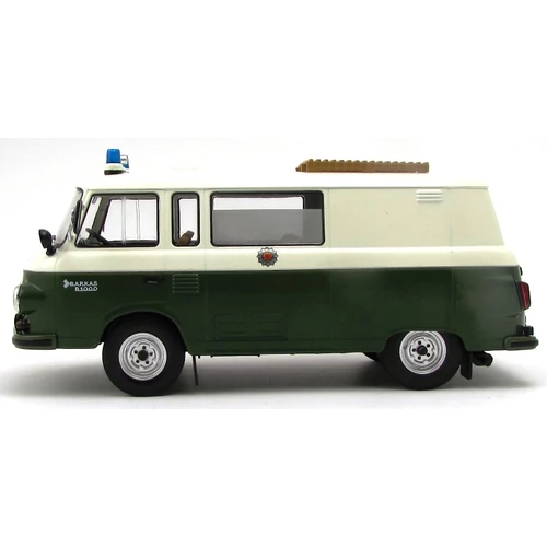 Barkas B 1000 rendőr 1:18 retró modell autó