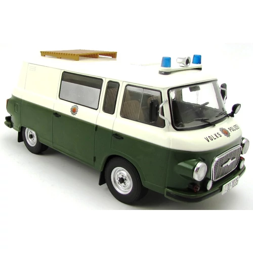 Barkas B 1000 rendőr 1:18 retró modell autó