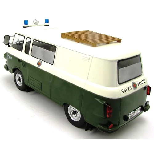 Barkas B 1000 rendőr 1:18 retró modell autó