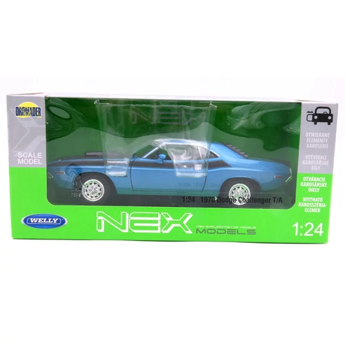 Dodge Challenger T/A 1970 1:24 Modell Autó
