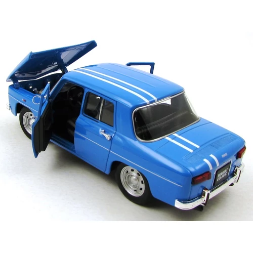 Renault R8 Gordini 1964 1:24 kék makettautó 2