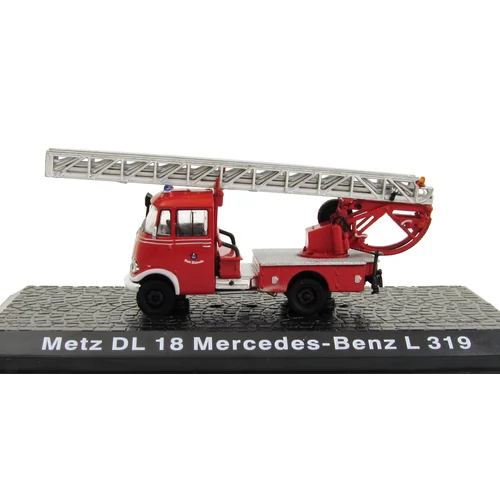 Tűzoltó - Metz DL 18 Mercedes-Benz L 319 Autómodell