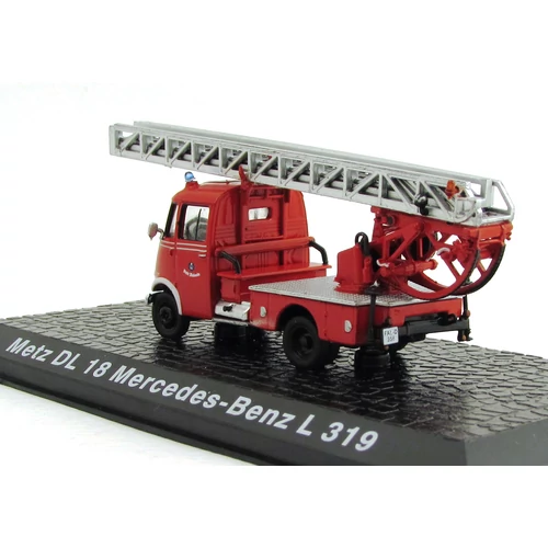 Tűzoltó - Metz DL 18 Mercedes-Benz L 319 Fémautó