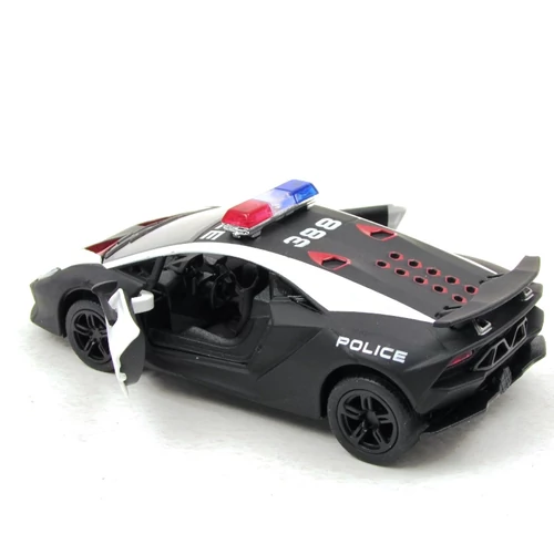Lamborghini Sesto Elemento Police metálautó