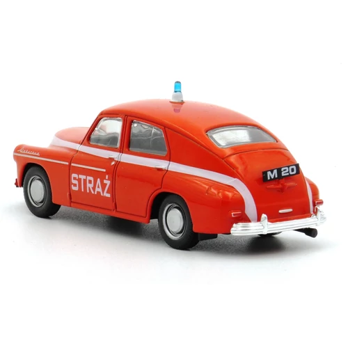 Warsawa M20 Tűzoltó 1:43 Autómodell