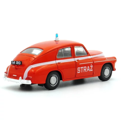 Warsawa M20 Tűzoltó 1:43 Makettautó