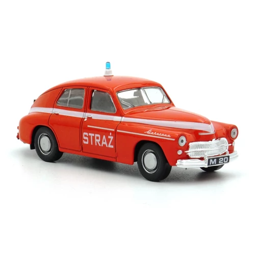 Warsawa M20 Tűzoltó 1:43 Metálautó