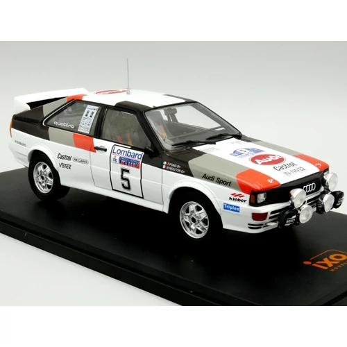 Audi Quattro A1 Rally 1:24 Modell Autó
