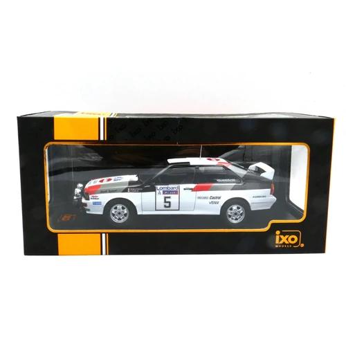 Audi Quattro A1 Rally 1:24 Modell Autó