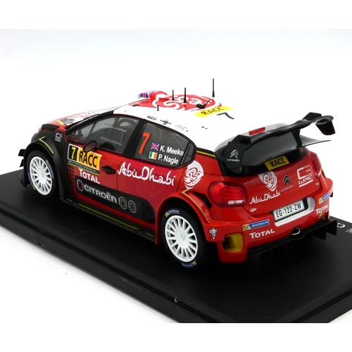 Citroen C3 WRC #7 2017 Meeke Nagle 1:24 Modell Autó