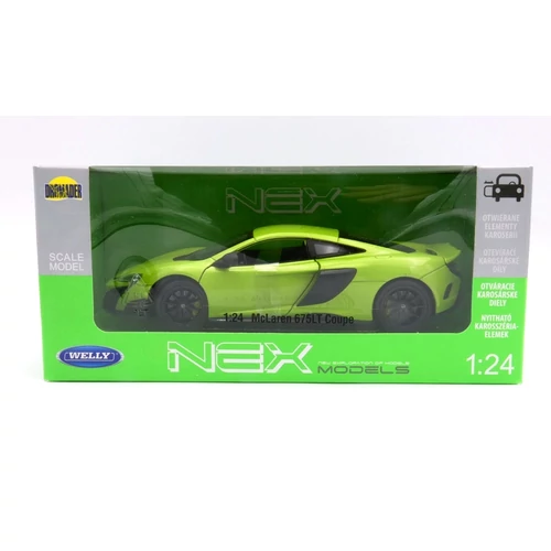 McLaren 675LT Coupe 1:24 Modell Autó