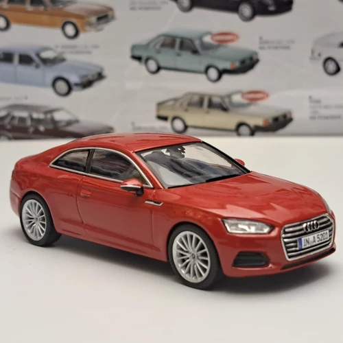 Audi A5 Coupe 1:43 Bordó