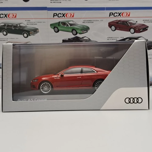 Audi A5 Coupe 1:43 Bordó