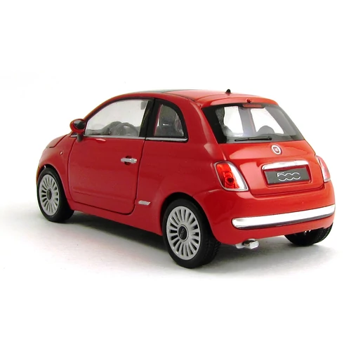 Fiat 500 2007 1:24 Metálautó
