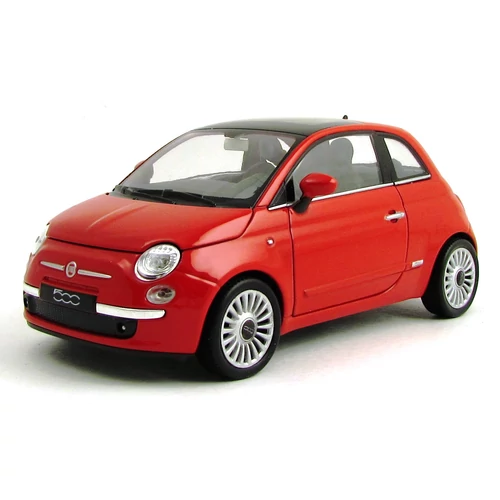 Fiat 500 2007 1:24 Modellautó