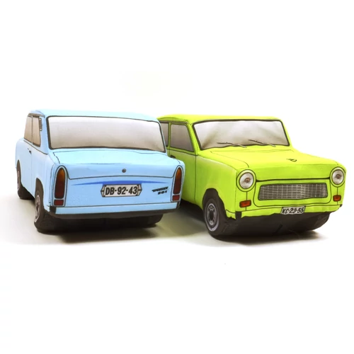 Plüss Trabant 601 zöld