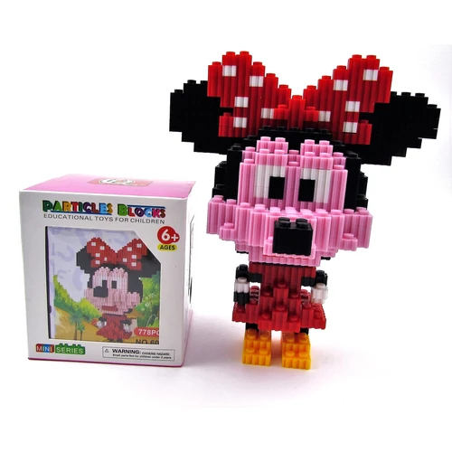 Kreatív mini építőjáték – Minnie Mouse
