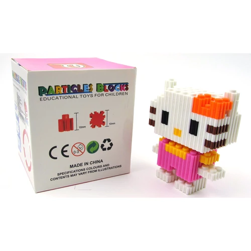 Kreatív mini építőjáték – Hello Kitty oldalról