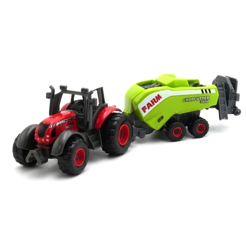 Traktor Szett Piros Traktorral