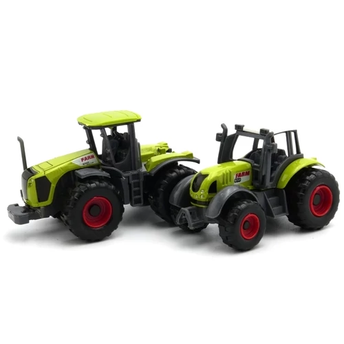 Traktor Szett "Aratás" Zöld - Sárga