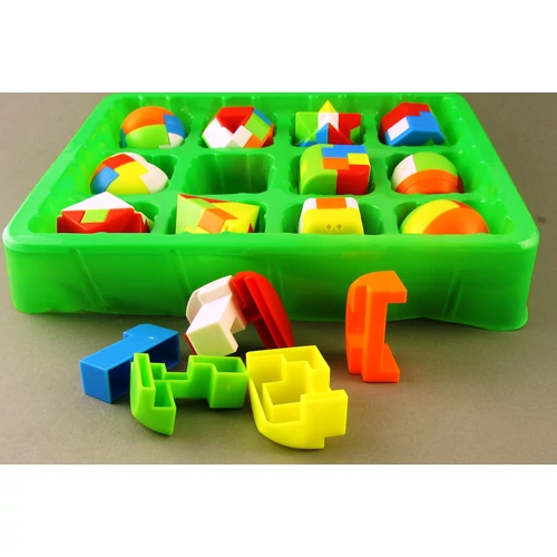 3D Puzzle 12 db-os Játék 3