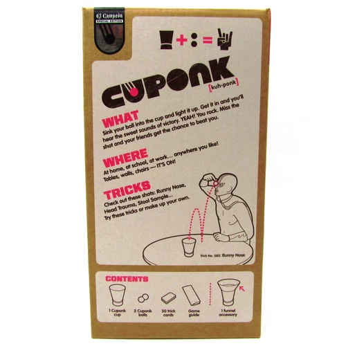 Cuponk ügyességi játék-EL CAMPEON