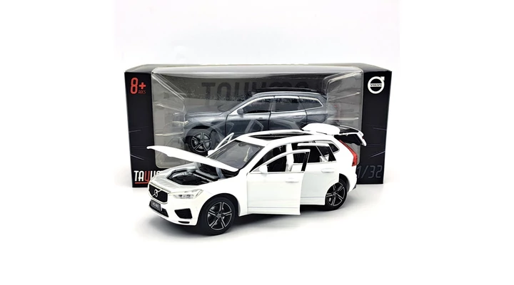 Volvo XC60 1:32 Tayumo piros modellautó – amikor a svéd elegancia befér a polcra
