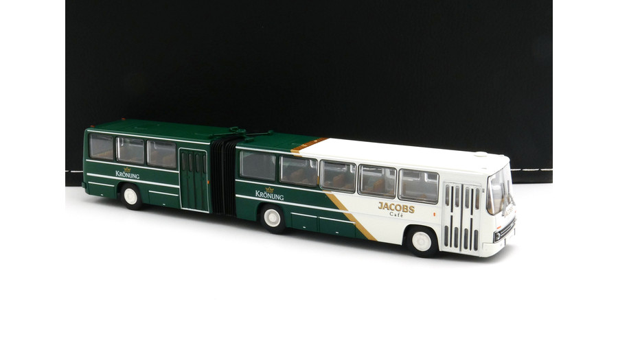 Ikarus 280.03 Articulé : Progrès Blanc Olive - BREKINA 59757