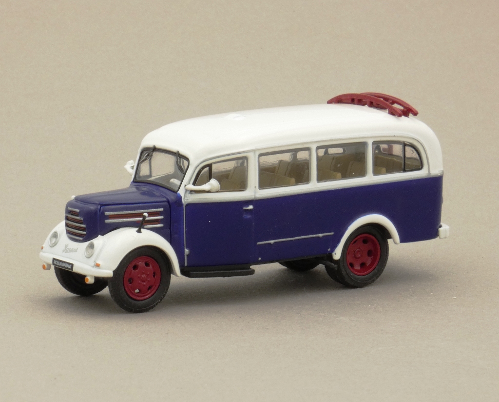 Miniature Bus Robur Garant 1958 - Atlas Collection 1:72 - Modèle Réduit Neuf